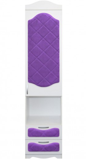 Пенал с ящиками серии Иллюзия 32 Фиолетовый в Томмоте - tommot.katalogmebeli.com | фото