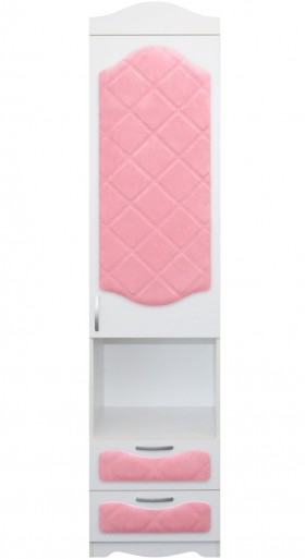 Пенал с ящиками серии Иллюзия 36 Светло-розовый в Томмоте - tommot.katalogmebeli.com | фото