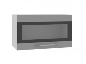 Ройс ГПГСФ 600 Шкаф верхний горизонтальный (Графит софт/корпус Серый) в Томмоте - tommot.katalogmebeli.com | фото