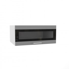 Ройс ГПГСФ 800 Шкаф верхний горизонтальный (Ваниль софт/корпус Серый) в Томмоте - tommot.katalogmebeli.com | фото