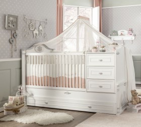 ROMANTIC BABY Детская кровать-трансформер 20.21.1015.00 в Томмоте - tommot.katalogmebeli.com | фото 2