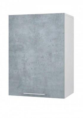 Шкаф 45 с фасадом Лофт (Камень Оленна/Белый) в Томмоте - tommot.katalogmebeli.com | фото