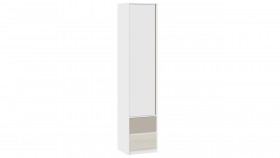 Шкаф для белья комбинированный «Сканди» Дуб Гарден/Белый/Глиняный серый в Томмоте - tommot.katalogmebeli.com | фото