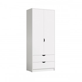 Шкаф для одежды 13.327 Уна (Белый) в Томмоте - tommot.katalogmebeli.com | фото