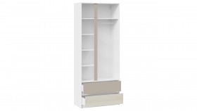 Шкаф для одежды комбинированный «Сканди» Дуб Гарден/Белый/Глиняный серый в Томмоте - tommot.katalogmebeli.com | фото 5