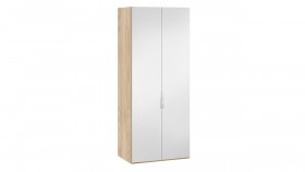 Шкаф для одежды с 2 зеркальными дверями «Эмбер» Яблоня Беллуно в Томмоте - tommot.katalogmebeli.com | фото