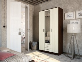 Шкаф-для одежды Трио в Томмоте - tommot.katalogmebeli.com | фото