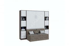 Шкаф-кровать с диваном БЕЛА в Томмоте - tommot.katalogmebeli.com | фото 2