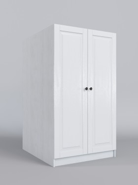 Шкаф под кровать второго яруса Классика (Белый/корпус Выбеленное дерево) в Томмоте - tommot.katalogmebeli.com | фото