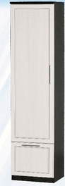 Шкаф средний с ящиком ДЛЯ ГОСТИНОЙ ШСЯ-450 Венге/Дуб выбеленный в Томмоте - tommot.katalogmebeli.com | фото