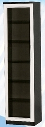 Шкаф средний со стеклодверью ДЛЯ ГОСТИНОЙ ШСС-450 Венге/Дуб выбеленный в Томмоте - tommot.katalogmebeli.com | фото