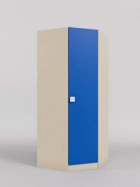 Шкаф угловой (угловая секция) Скай (Синий/корпус Клен) в Томмоте - tommot.katalogmebeli.com | фото 1