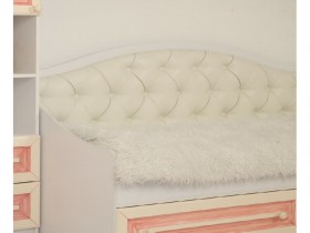 Алиса Кровать 0.8 (белый/крем) в Томмоте - tommot.katalogmebeli.com | фото 3